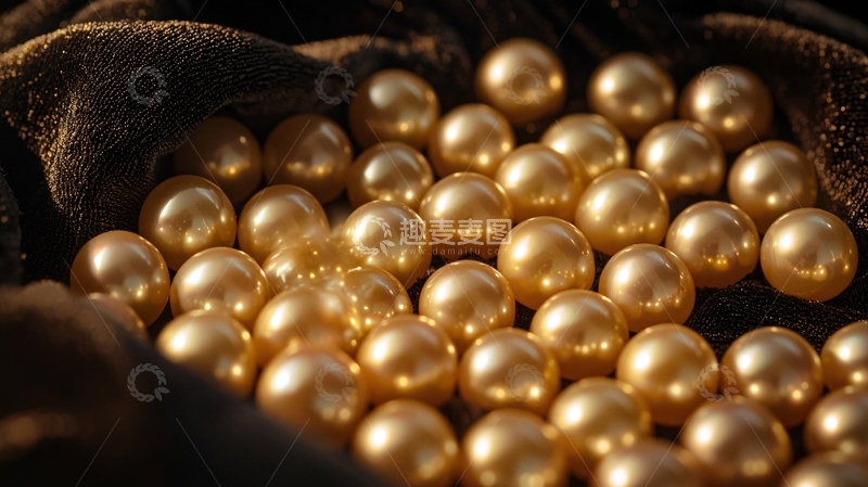 高清大图下载【趣麦麦图】金色珍珠
