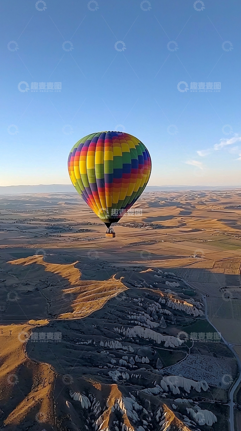 高清大图下载【趣麦麦图】热气球