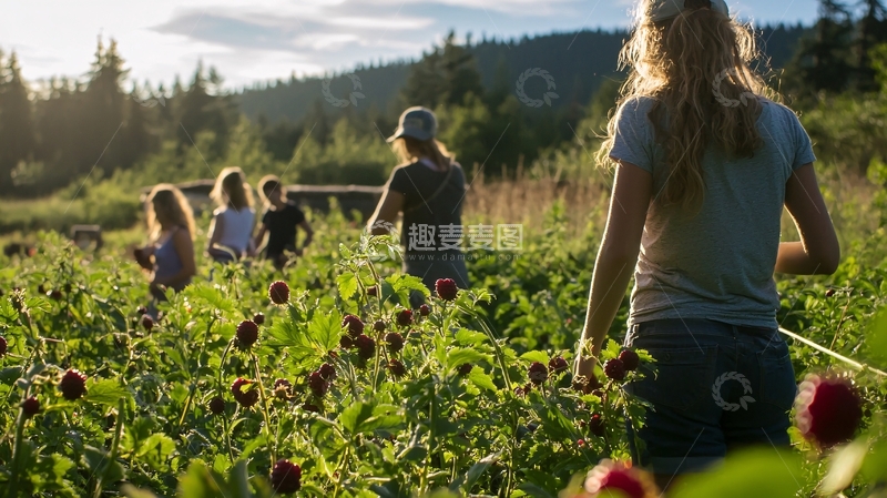 高清大图下载【趣麦麦图】田园风光129