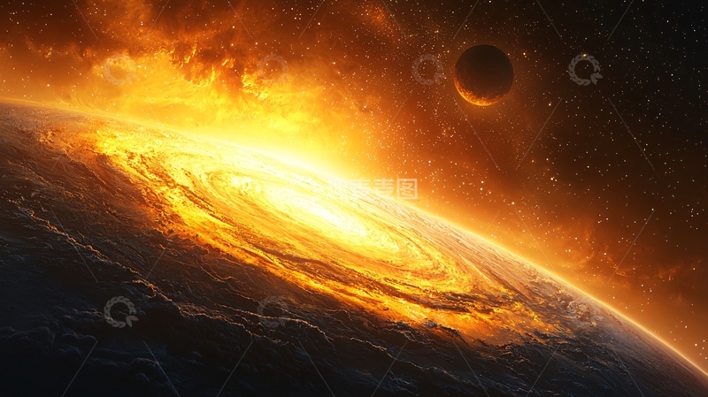 高清大图下载【趣麦麦图】星球毁灭