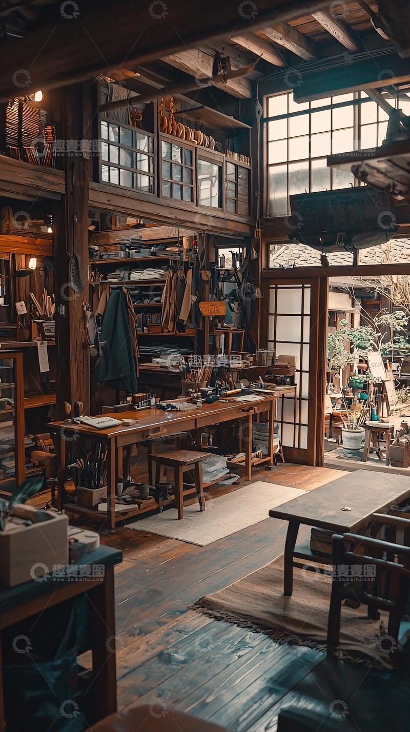 高清大图下载【趣麦麦图】日式老屋工作室