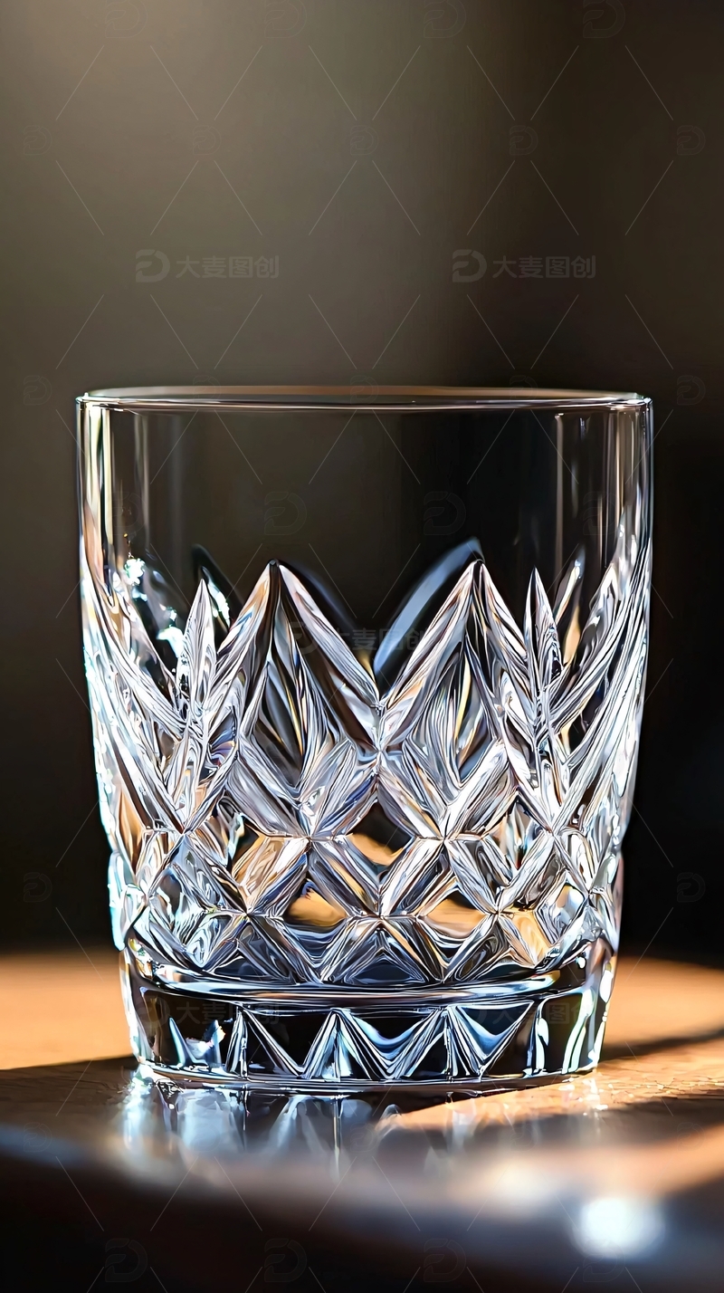 高清大图下载【趣麦麦图】水晶玻璃杯
