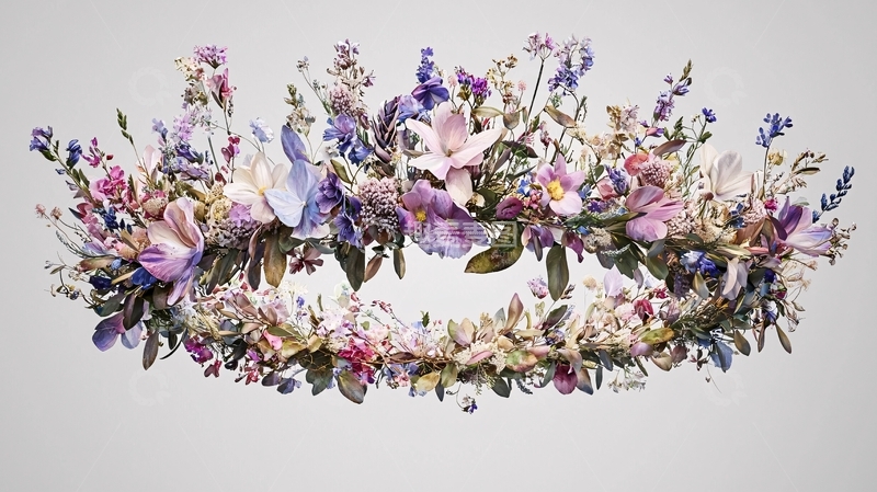 高清大图下载【趣麦麦图】花环