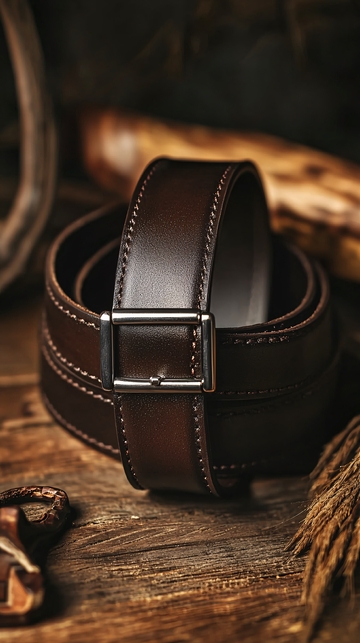 棕色皮带