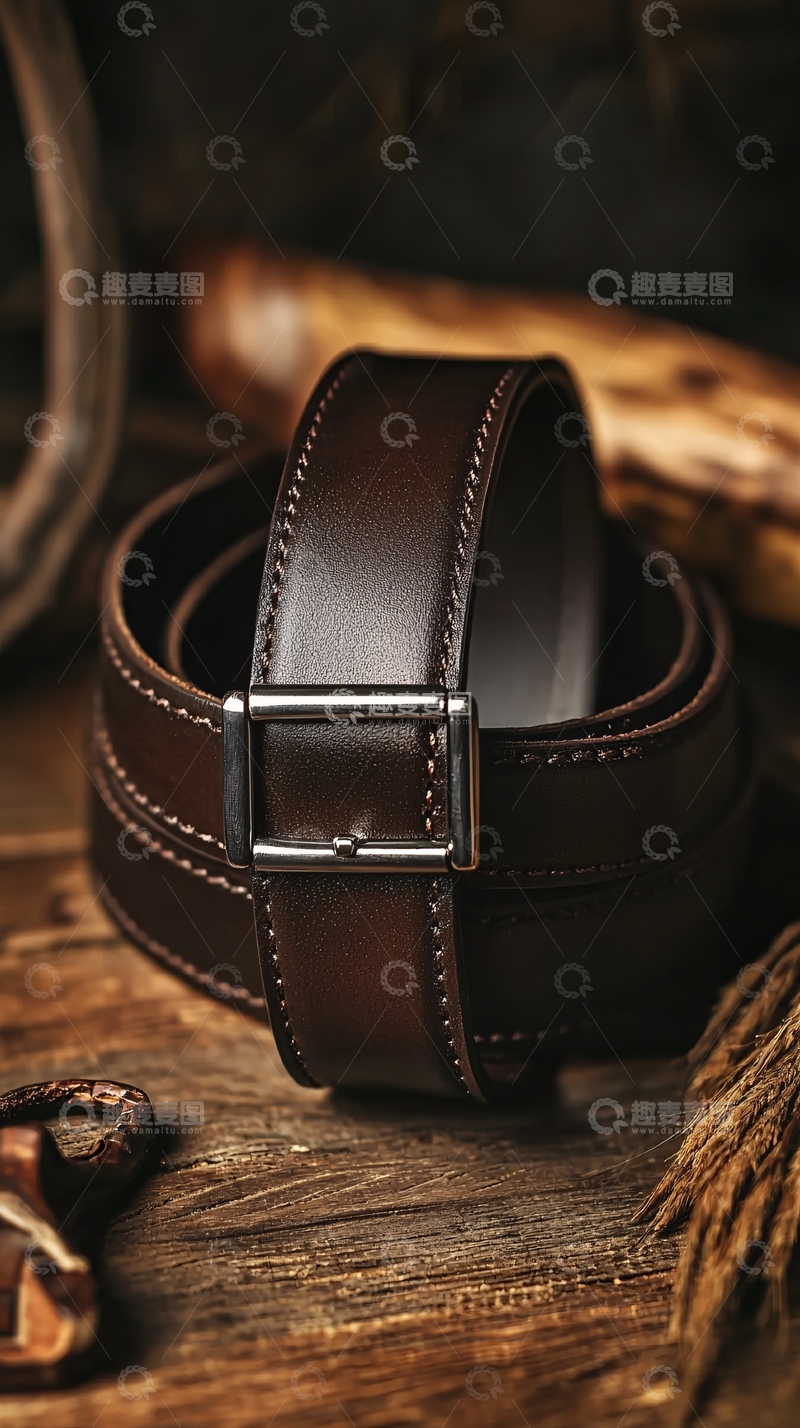 高清大图下载【趣麦麦图】棕色皮带