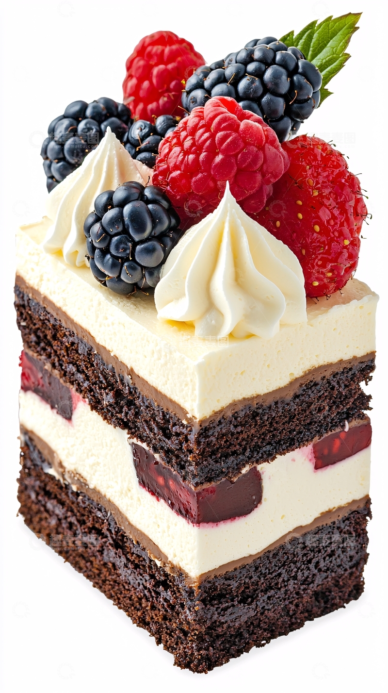 高清大图下载【趣麦麦图】美味黑森林蛋糕