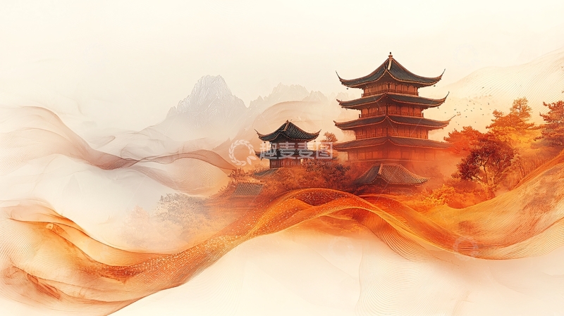 高清大图下载【趣麦麦图】水墨画