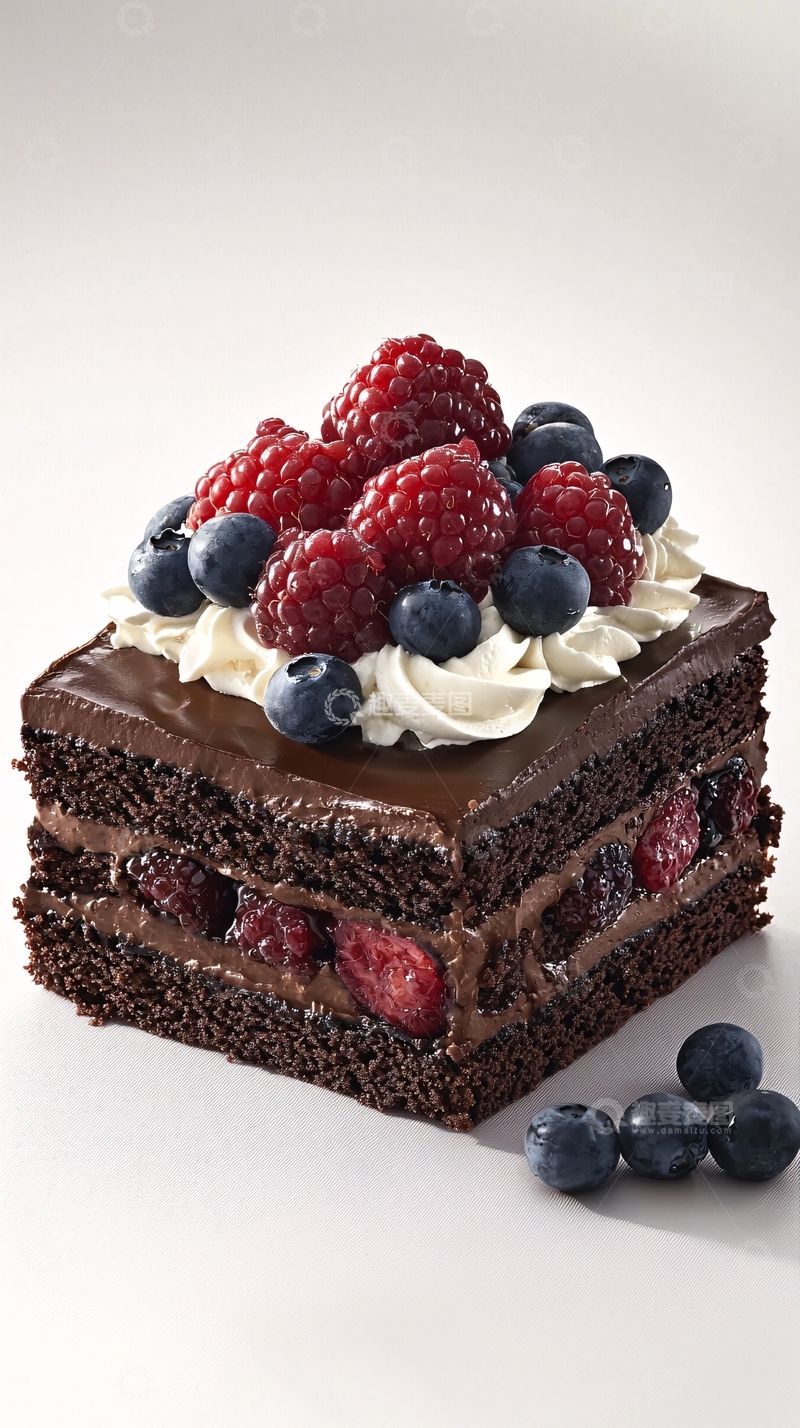 高清大图下载【趣麦麦图】巧克力蛋糕