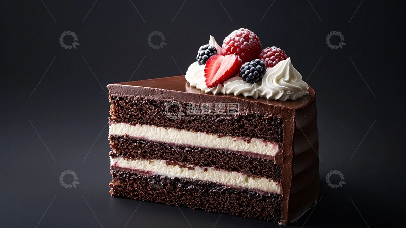 高清大图下载【趣麦麦图】巧克力蛋糕