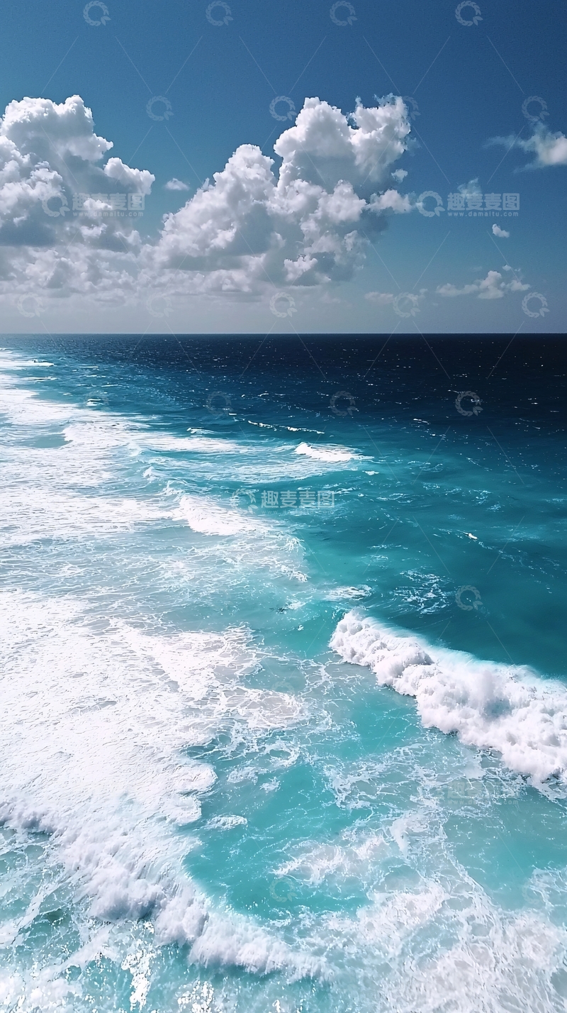 高清大图下载【趣麦麦图】碧海蓝天