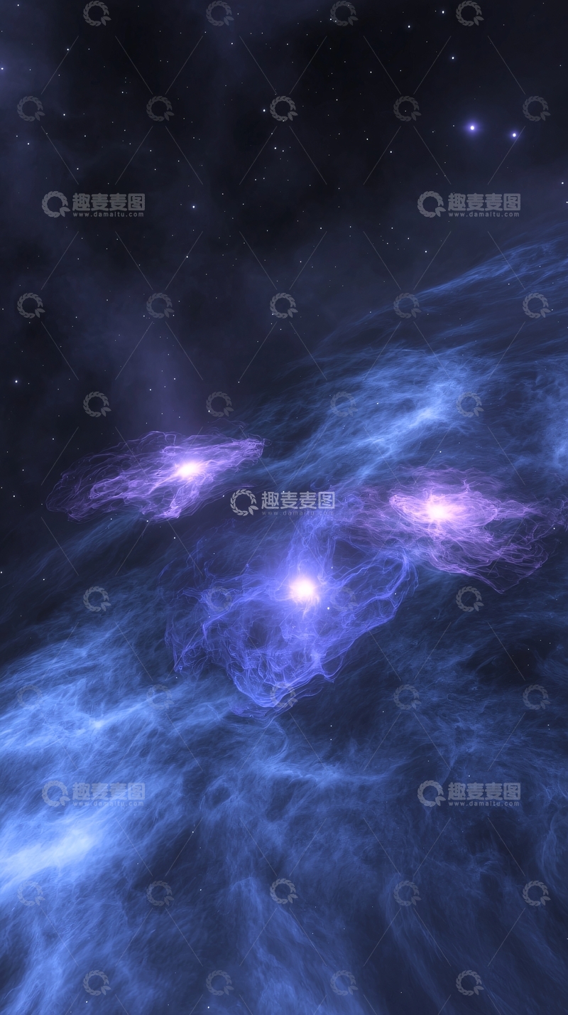 高清大图下载【趣麦麦图】宇宙星云