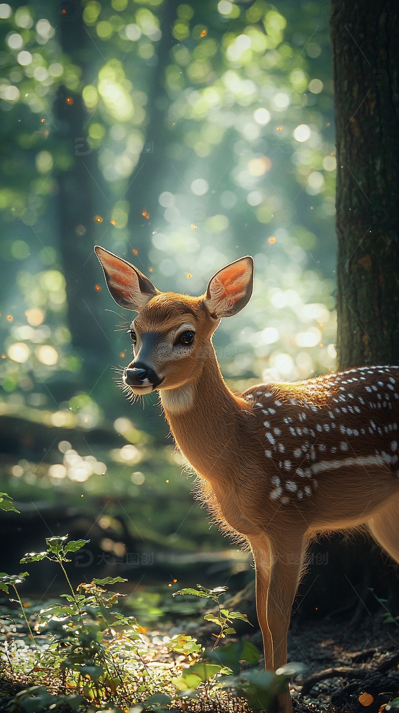 森林小鹿