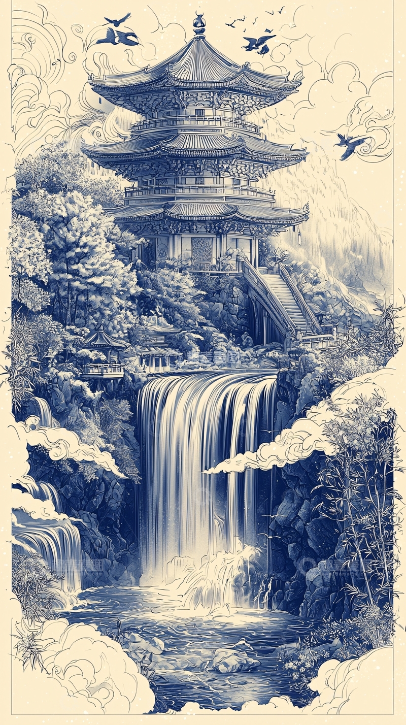 高清大图下载【趣麦麦图】水墨画