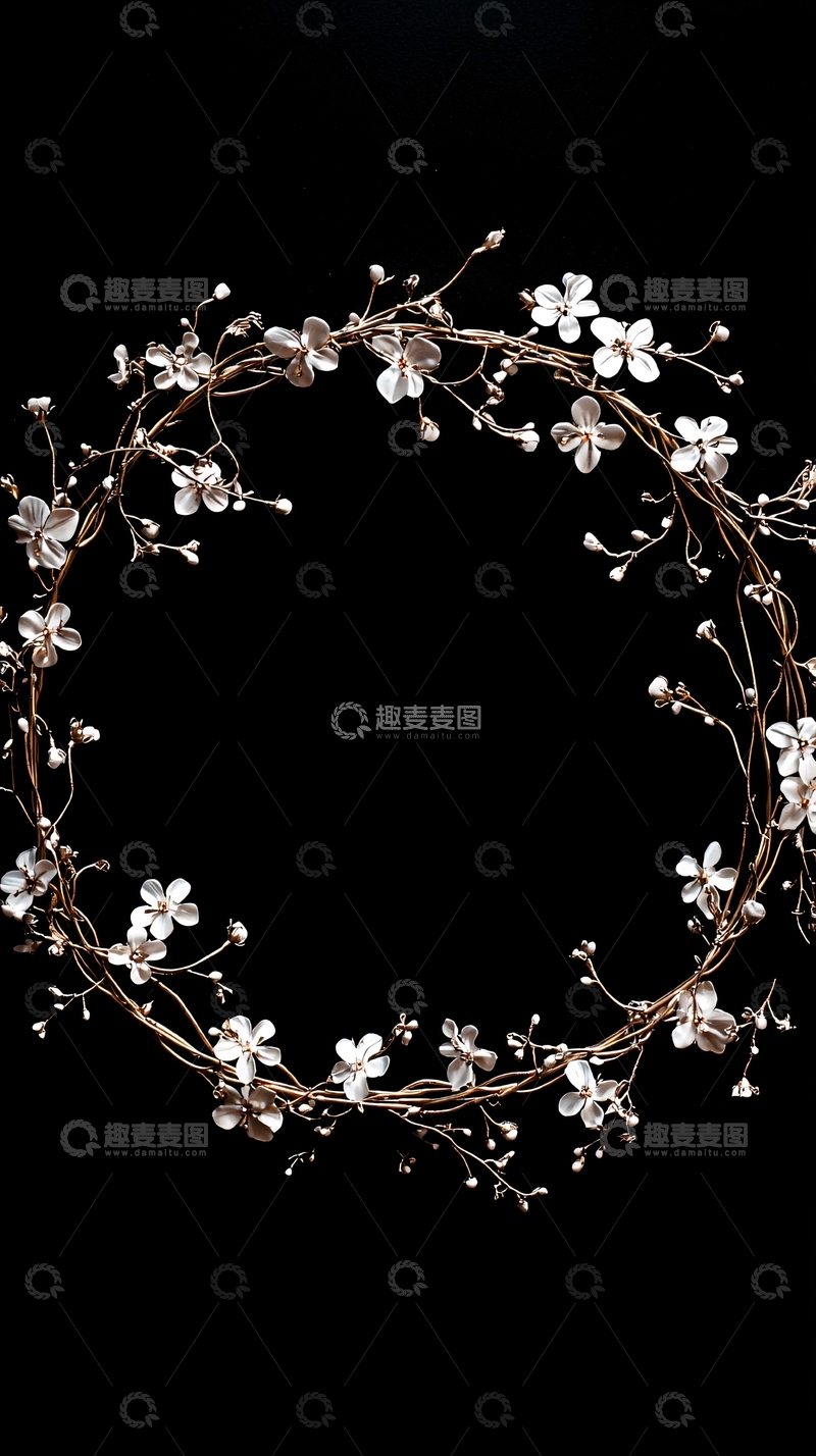 高清大图下载【趣麦麦图】新娘头饰