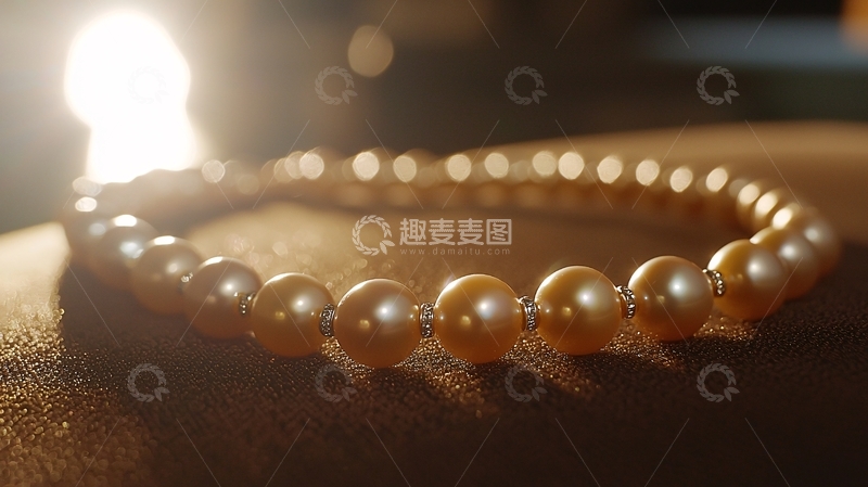 高清大图下载【趣麦麦图】珍珠项链
