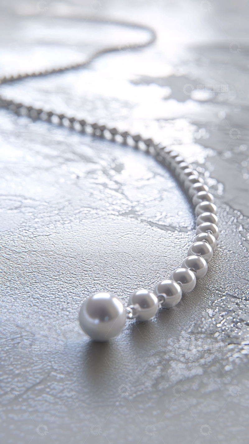 高清大图下载【趣麦麦图】珍珠项链