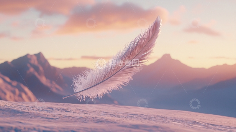 高清大图下载【趣麦麦图】落日余晖下