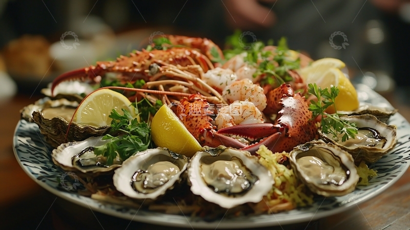 高清大图下载【趣麦麦图】海鲜盛宴