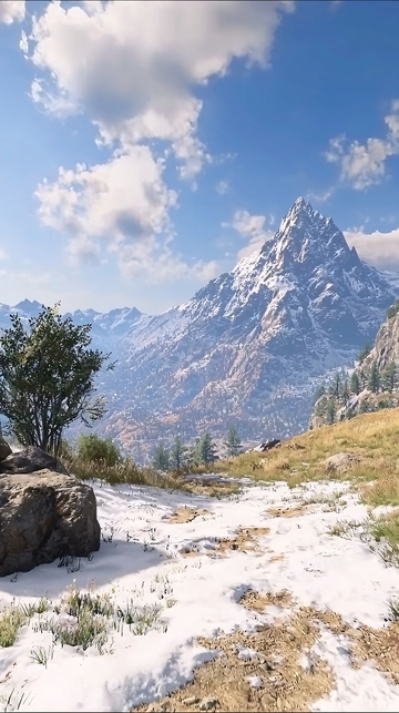 雪山风景高清壁纸