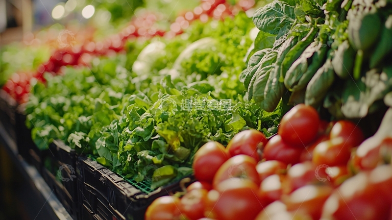 高清大图下载【趣麦麦图】超市新鲜蔬菜水果