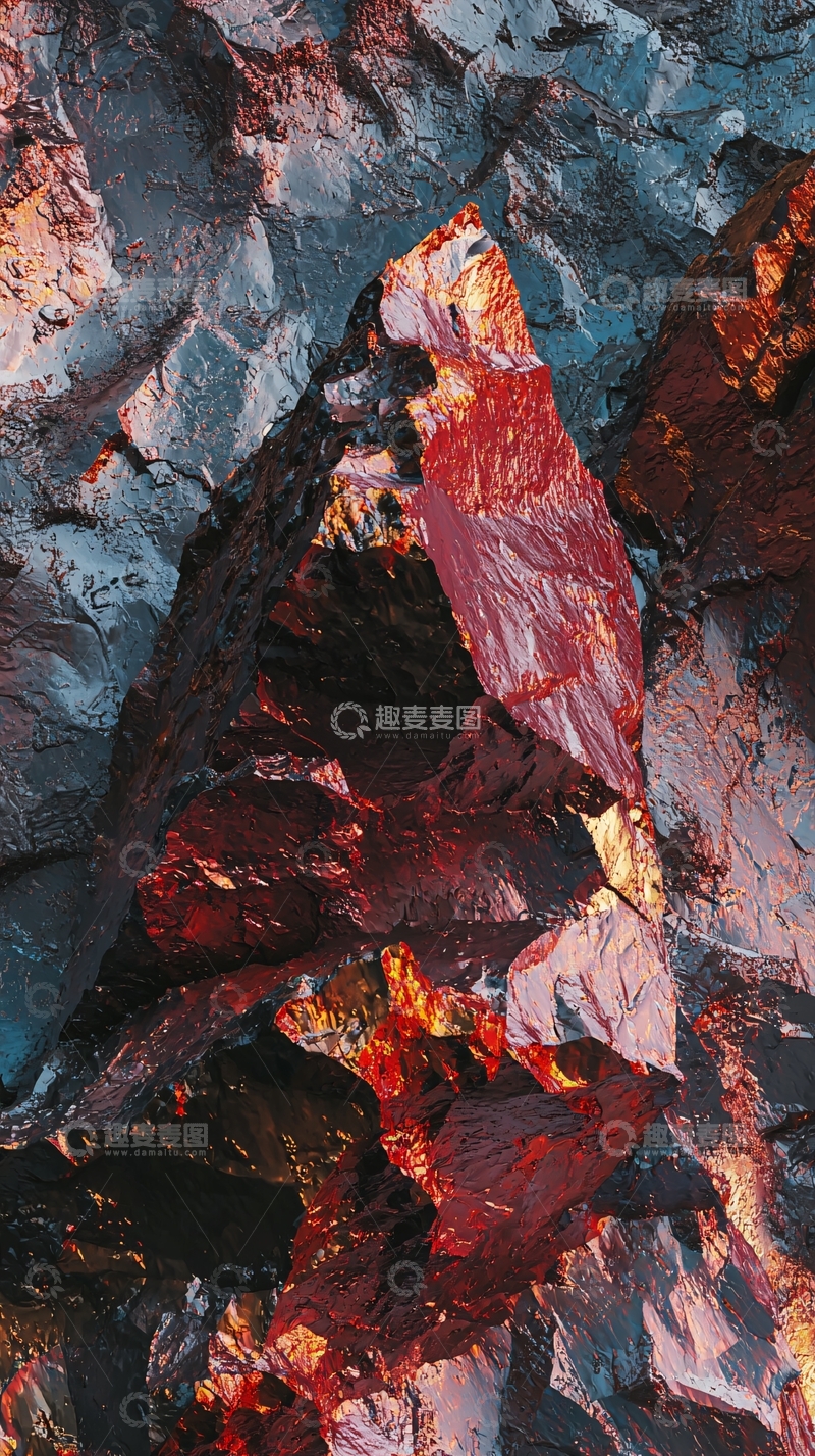 高清大图下载【趣麦麦图】深色岩石质感高清图片