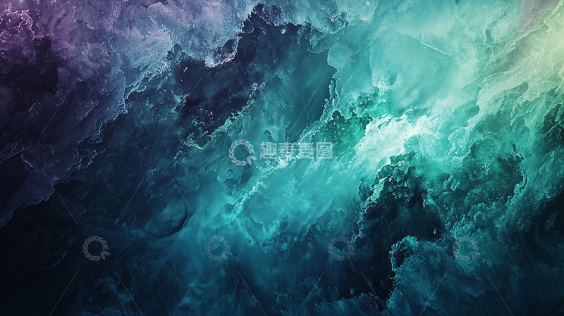 高清大图下载【趣麦麦图】抽象的色彩烟雾