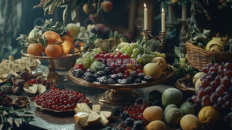 高清大图下载【趣麦麦图】精美水果静物摆拍