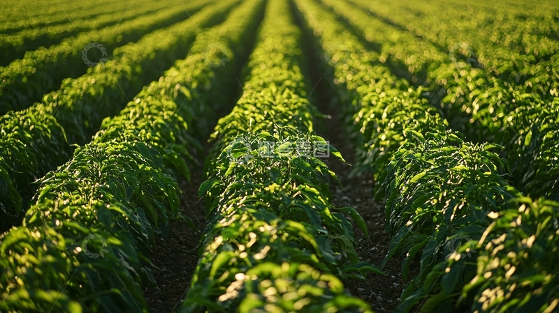 高清大图下载【趣麦麦图】田地里的绿色植物