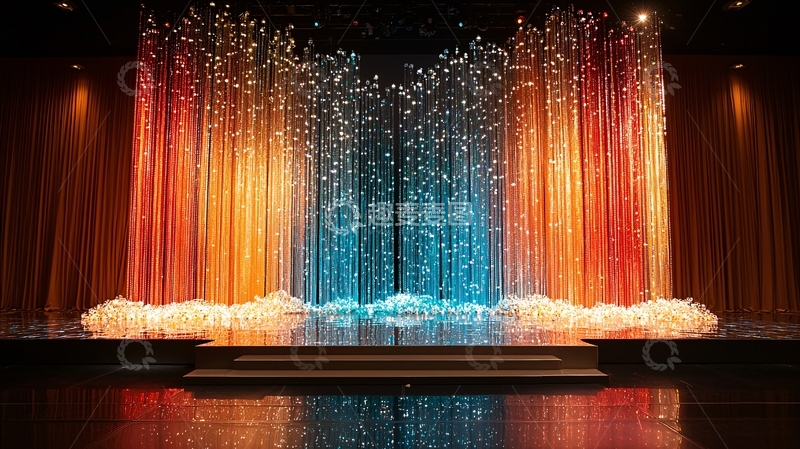 高清大图下载【趣麦麦图】舞台背景