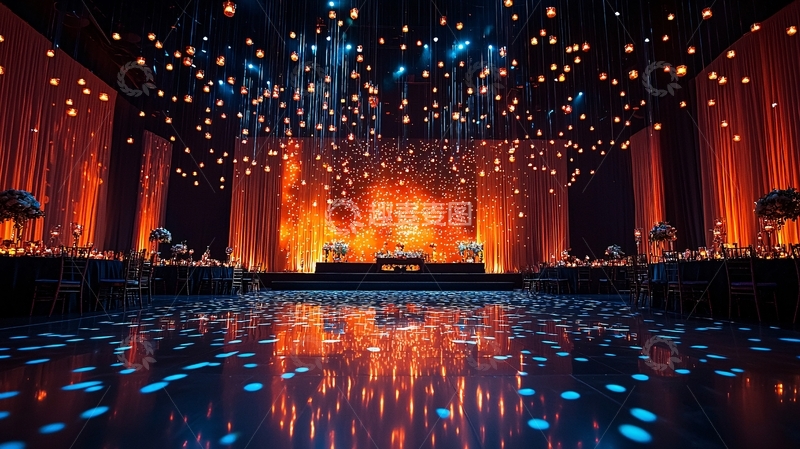 高清大图下载【趣麦麦图】奢华婚礼现场布置