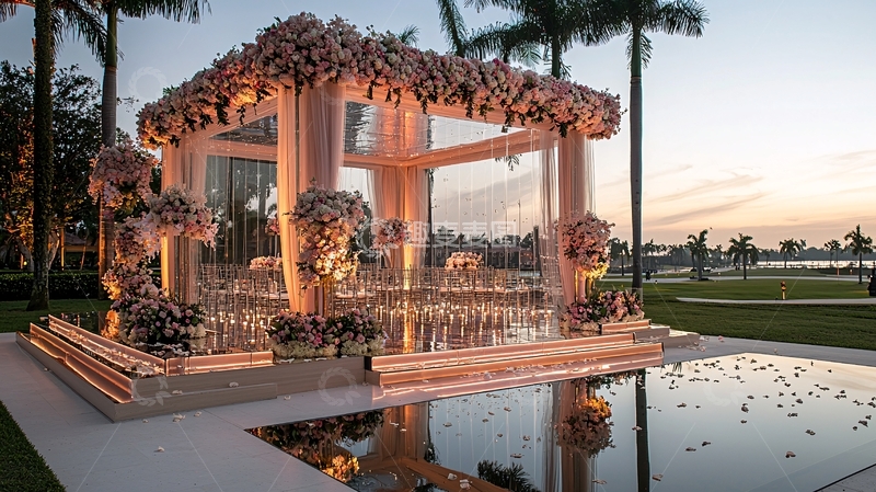 高清大图下载【趣麦麦图】奢华婚礼仪式场地