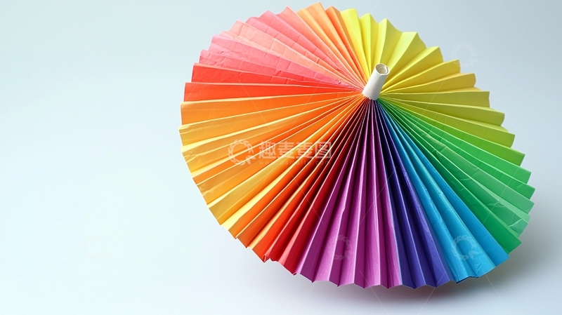 高清大图下载【趣麦麦图】彩色纸伞