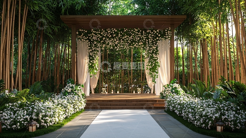 高清大图下载【趣麦麦图】婚礼舞台