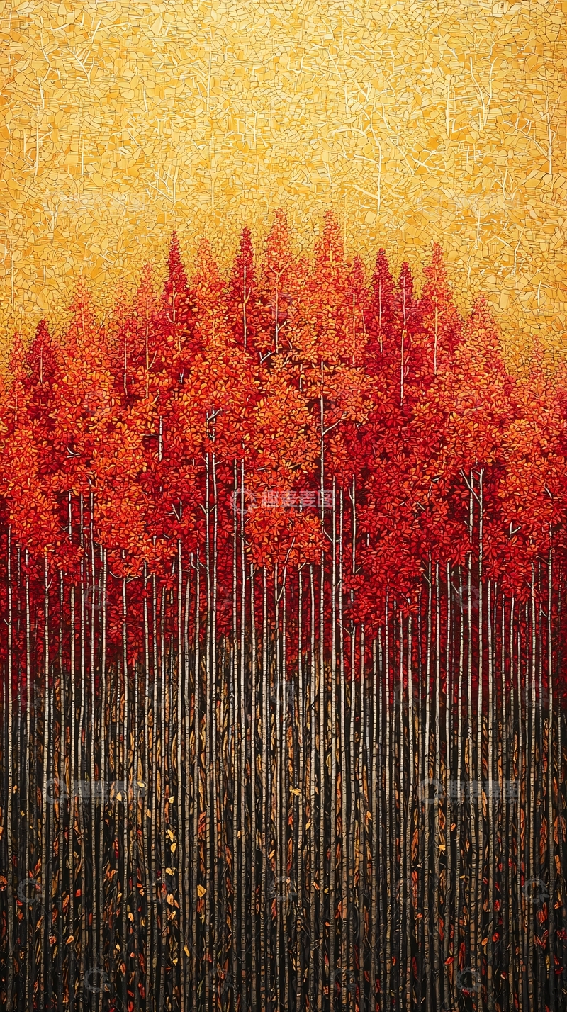 高清大图下载【趣麦麦图】金色夕阳下的红树林