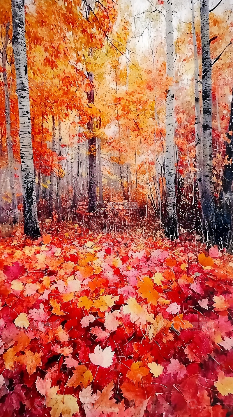 高清大图下载【趣麦麦图】秋季森林