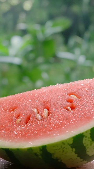多汁西瓜切片