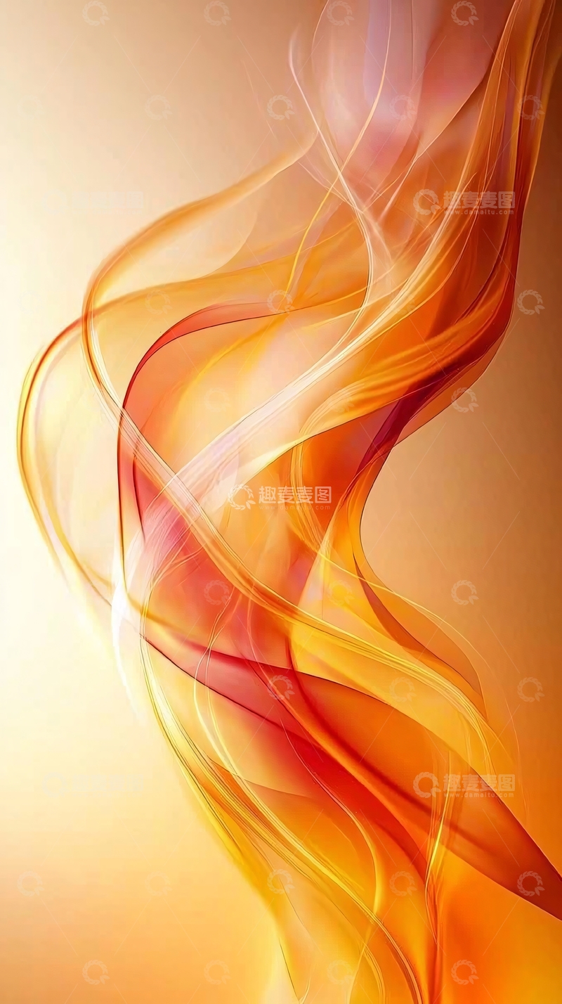 高清大图下载【趣麦麦图】抽象火焰风格背景