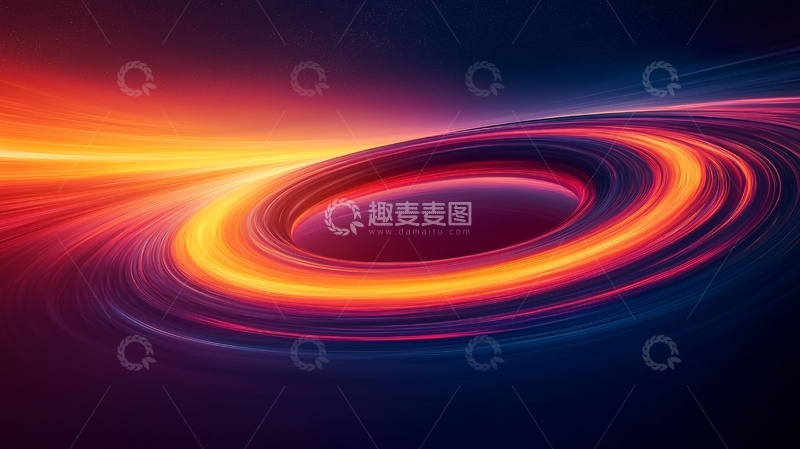 高清大图下载【趣麦麦图】色彩漩涡