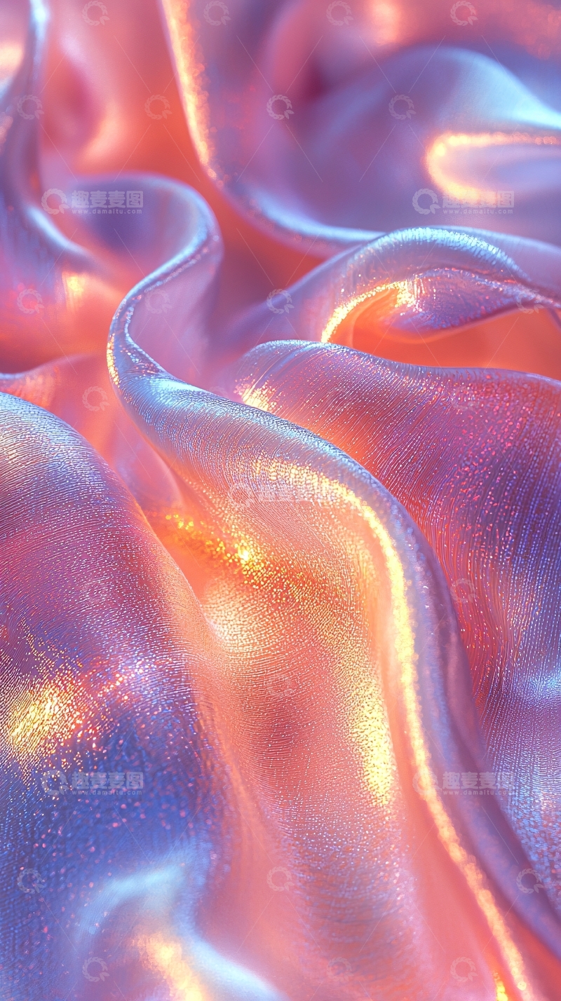 高清大图下载【趣麦麦图】光滑丝绸质感