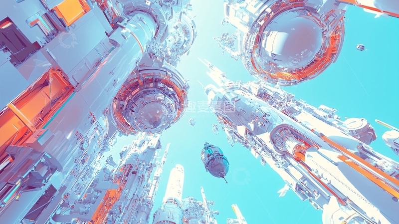 高清大图下载【趣麦麦图】未来都市