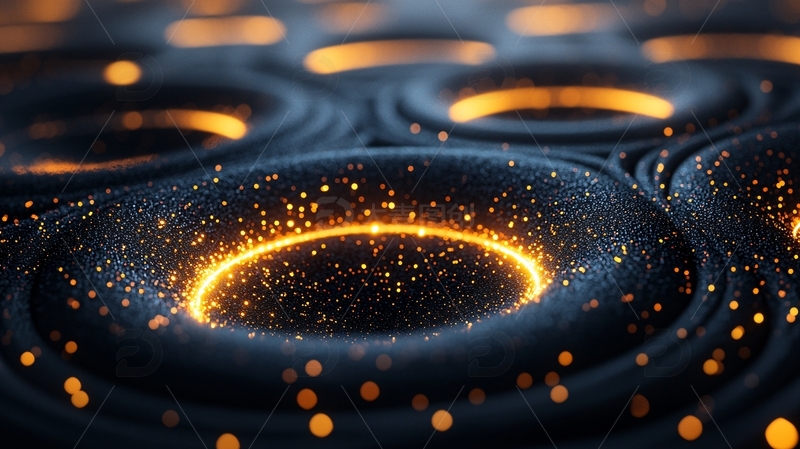 高清大图下载【趣麦麦图】抽象未来科技感圆形