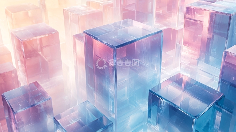 高清大图下载【趣麦麦图】透明冰块晶莹剔透