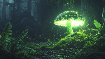 黑暗森林发光蘑菇