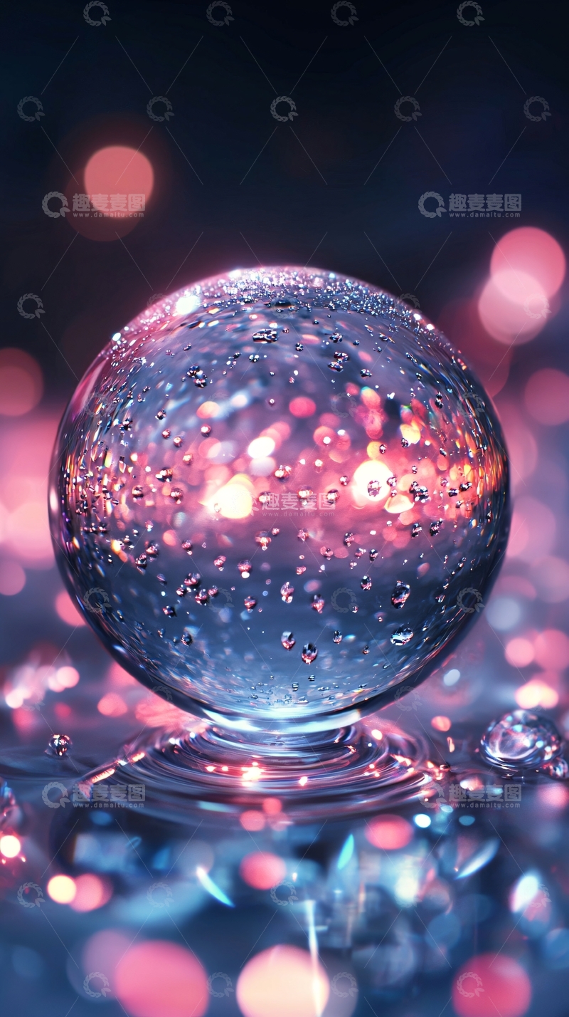 高清大图下载【趣麦麦图】梦幻水晶球