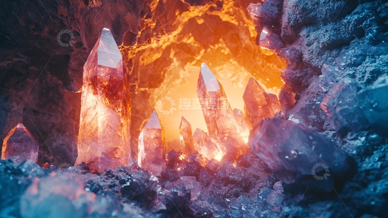 高清大图下载【趣麦麦图】水晶洞穴