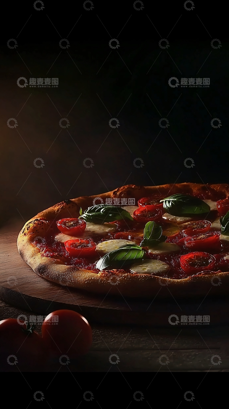 高清大图下载【趣麦麦图】美味意式披萨