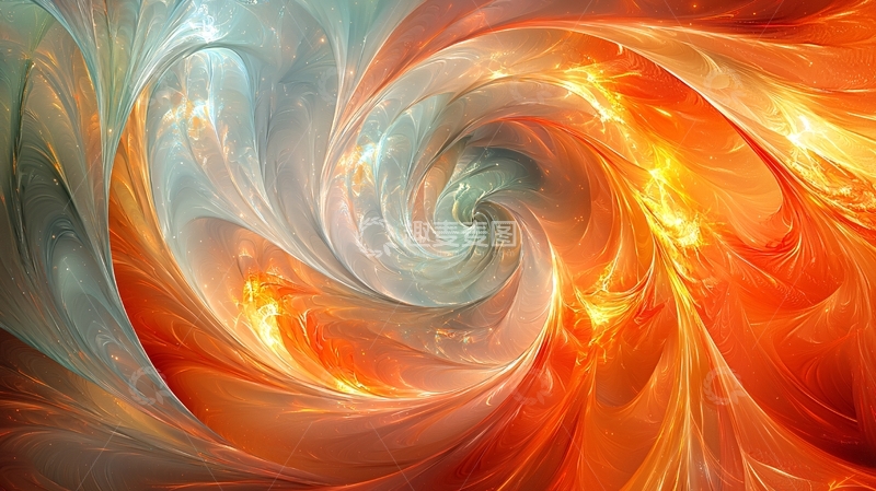 高清大图下载【趣麦麦图】抽象漩涡