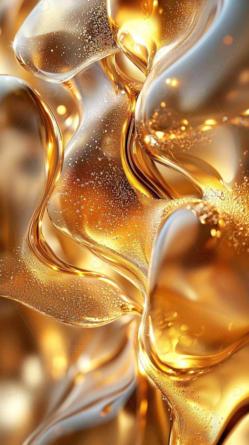 金色液体