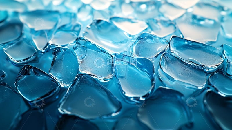 高清大图下载【趣麦麦图】晶莹剔透的冰块
