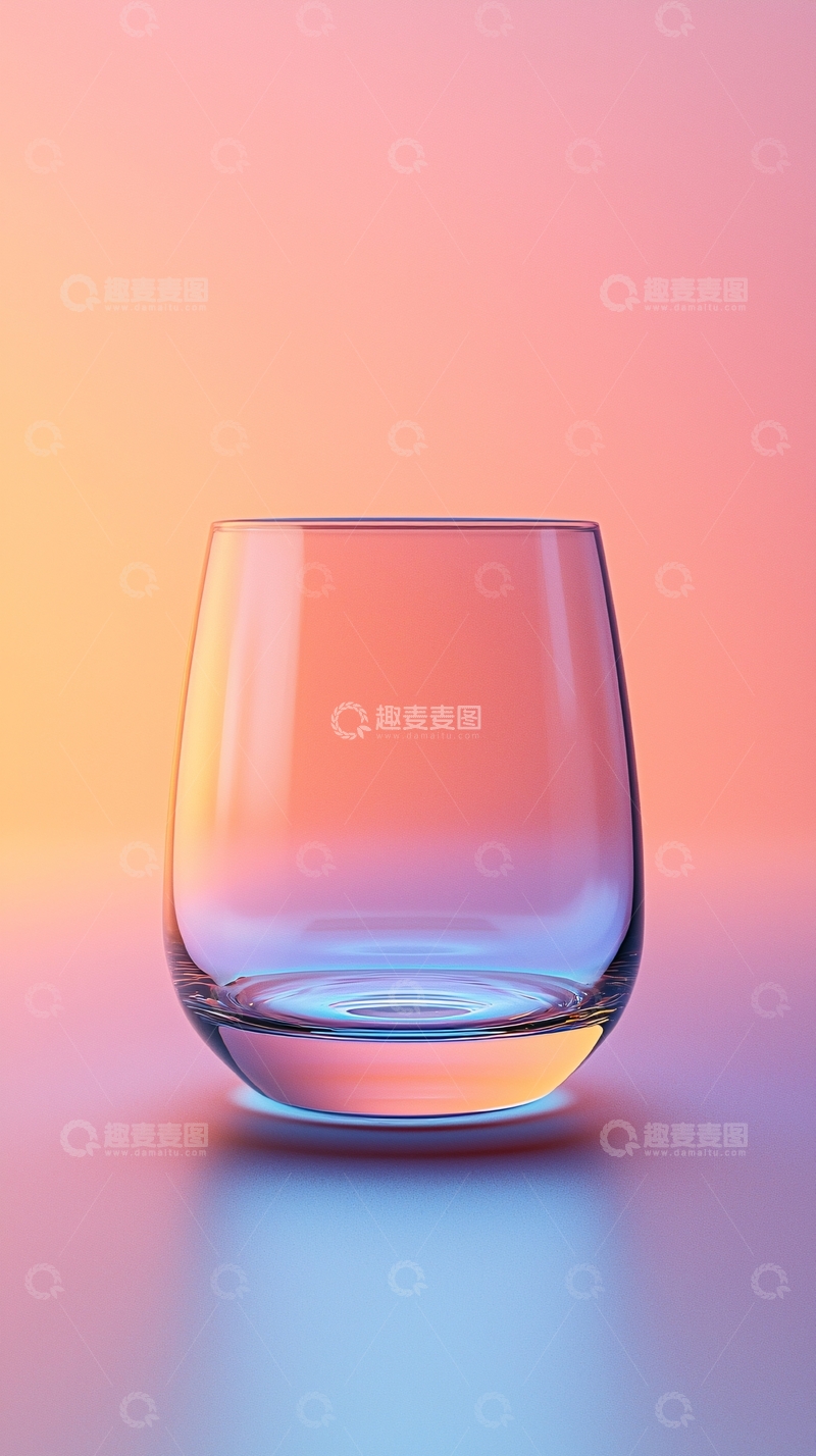 高清大图下载【趣麦麦图】空玻璃杯